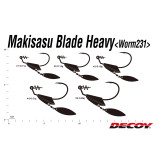 DECOY Worm231S Makisasu Blade Heavy